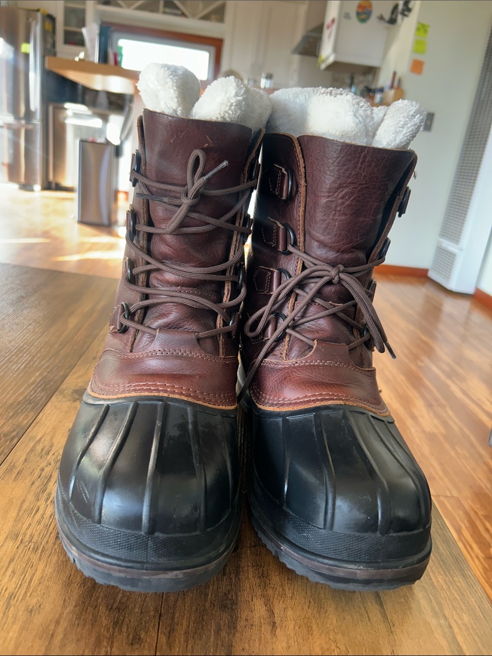 Baffin Brown and Black Insulated Winter Boots